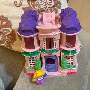Vintage Little People Castle Play House